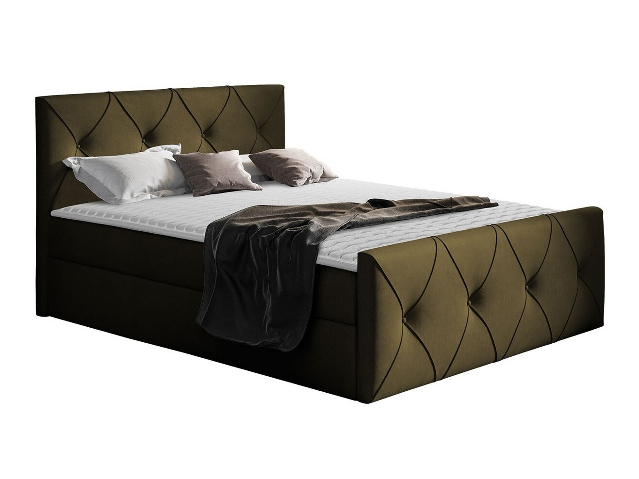 Boxspring postelja Litus I (Zetta 297)