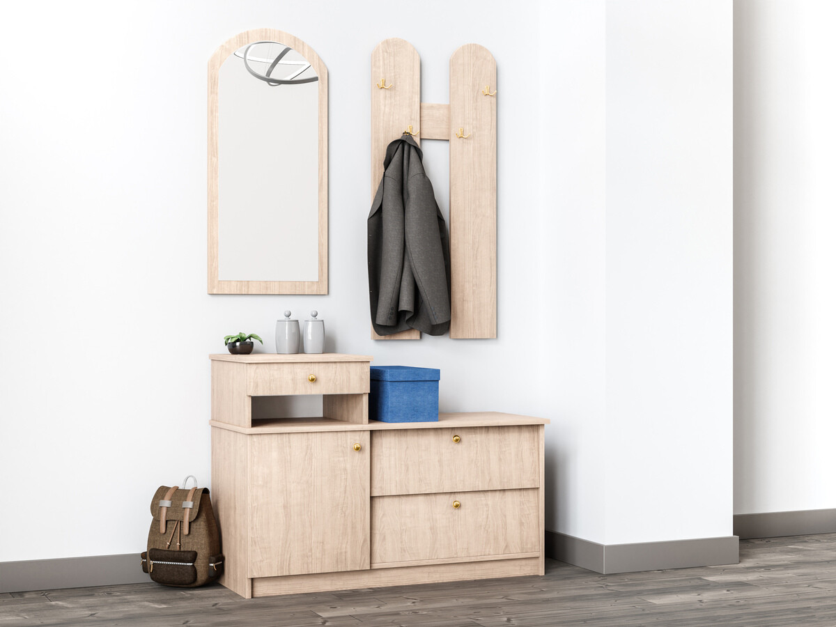 Komplet za predsobo Murrieta 117 (Sonoma hrast)