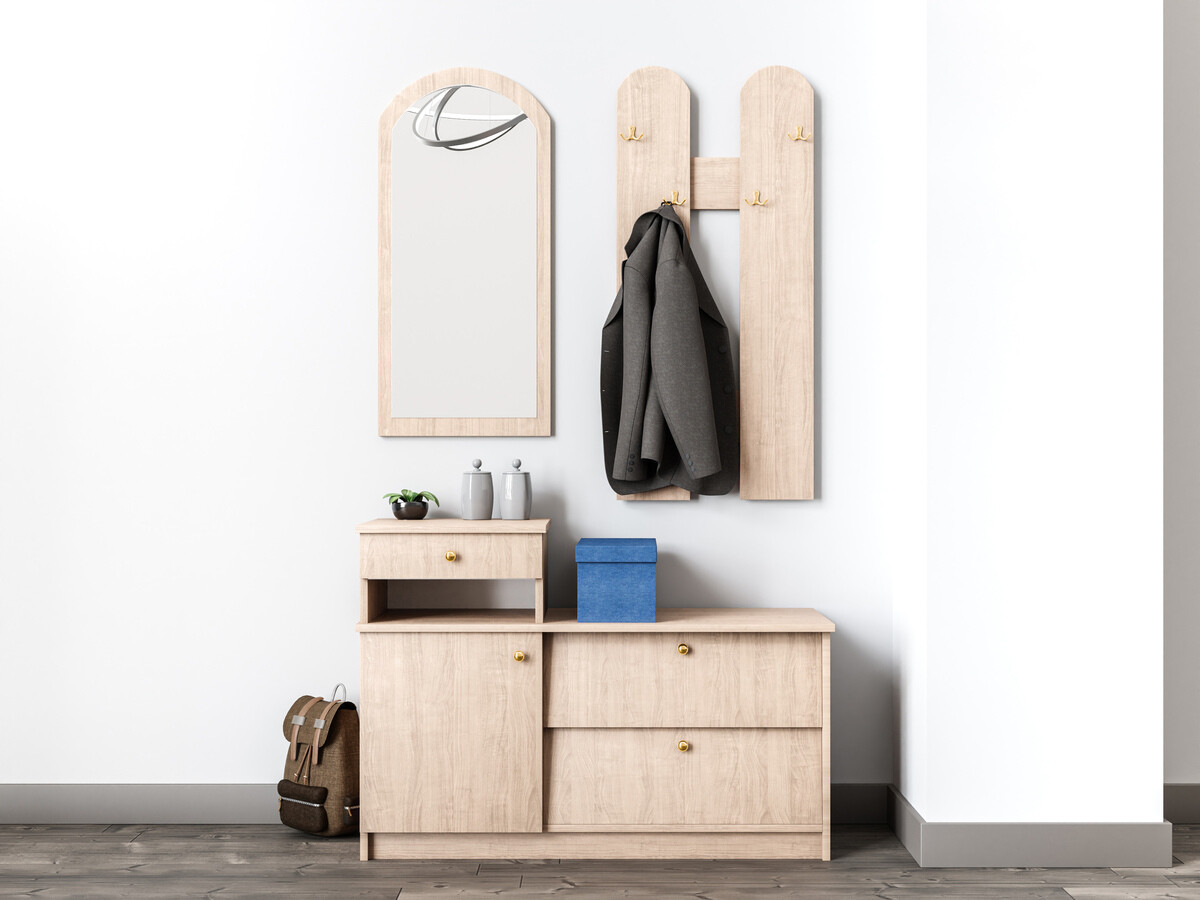 Komplet za predsobo Murrieta 117 (Sonoma hrast)