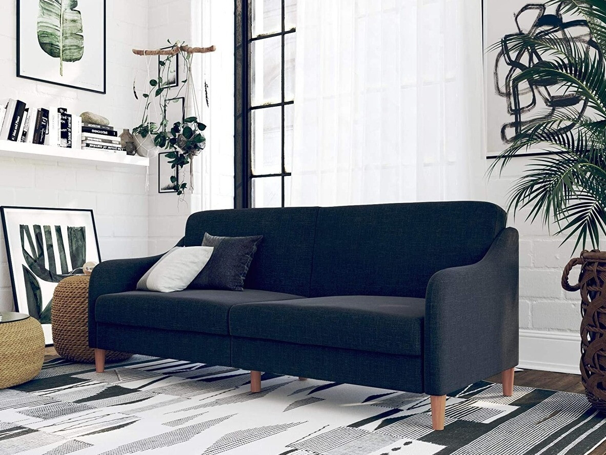 Raztegljiv kavč Tulsa 120 (Temno modra)