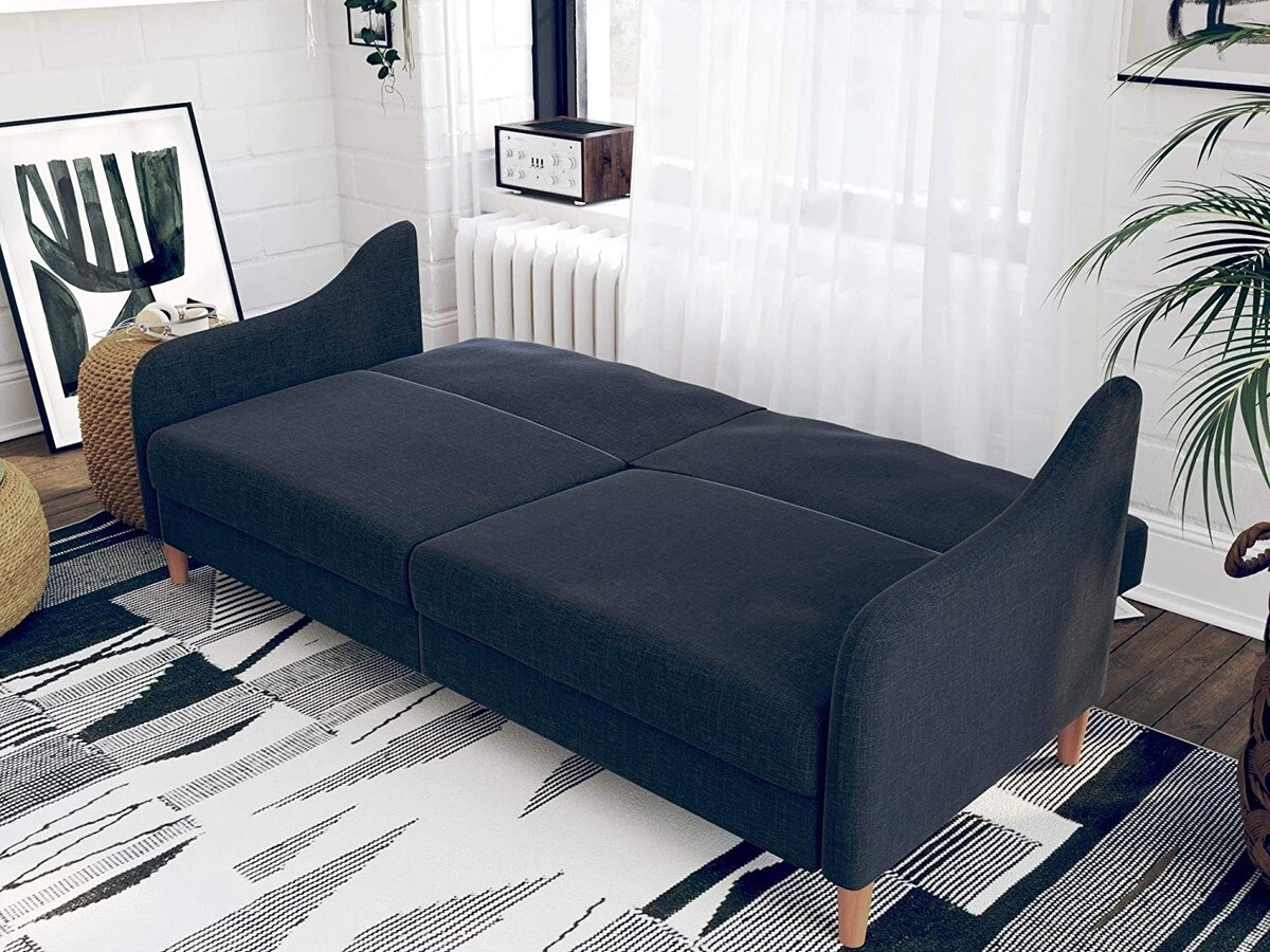 Raztegljiv kavč Tulsa 120 (Temno modra)