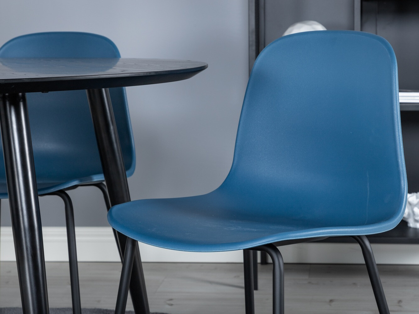 Jedilniški komplet Dallas 1622 (Modra + Črna)