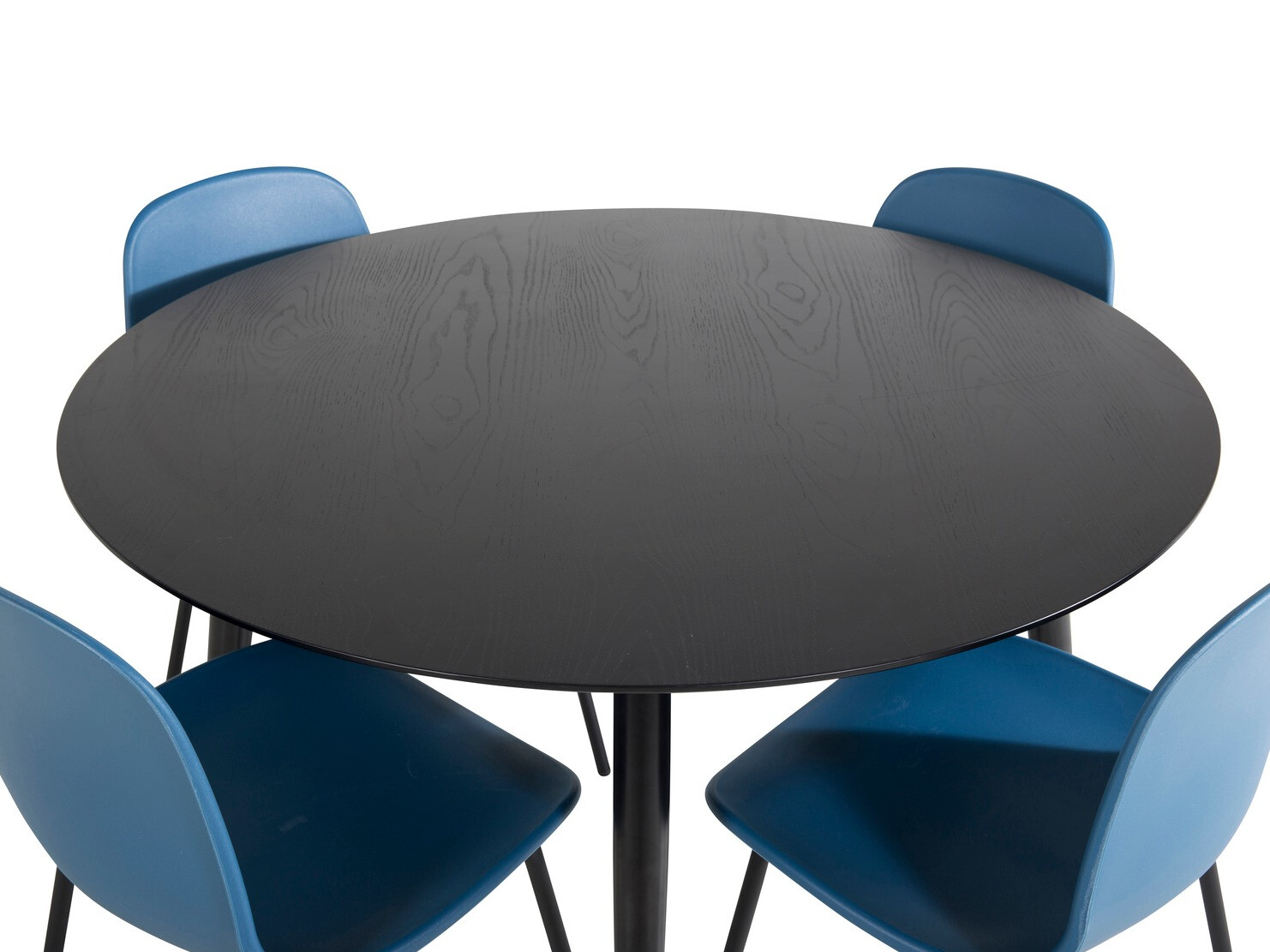 Jedilniški komplet Dallas 1622 (Modra + Črna)