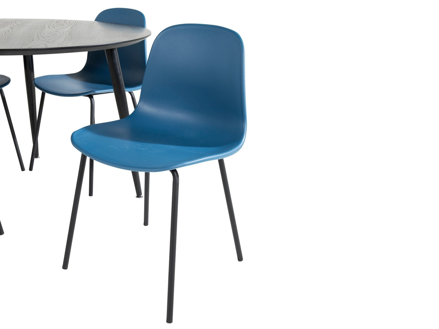 Jedilniški komplet Dallas 1622 (Modra + Črna)