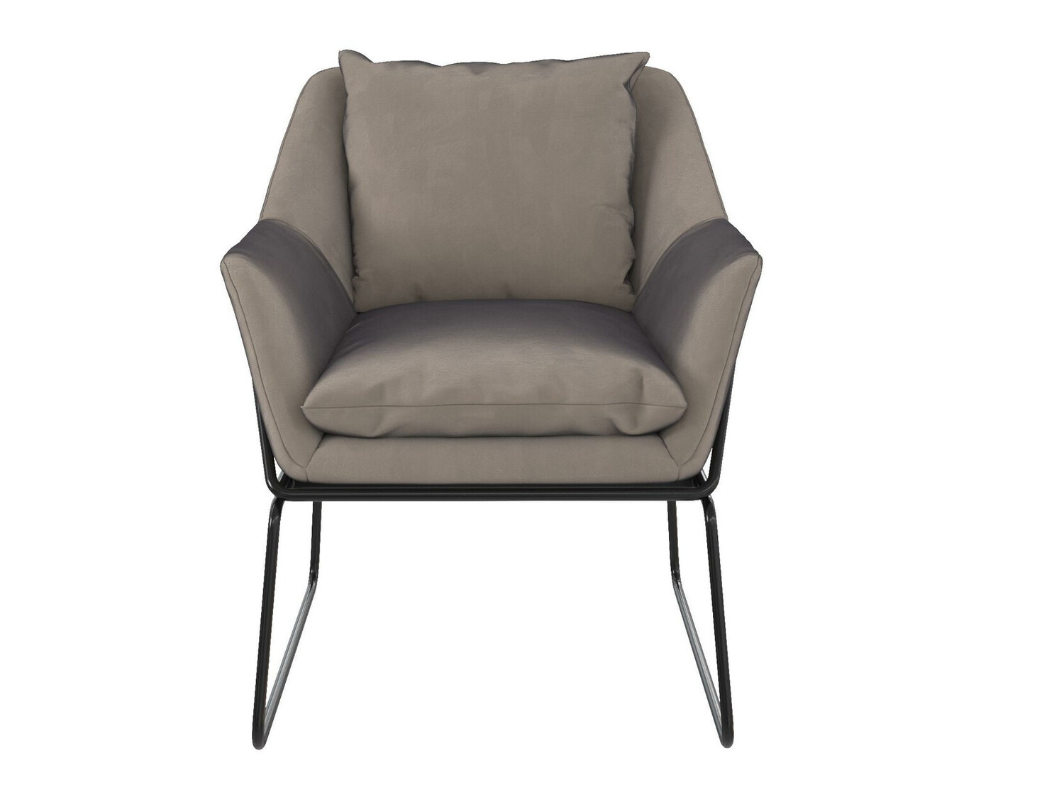 Fotelj Tulsa 302 (Siva + Črna)