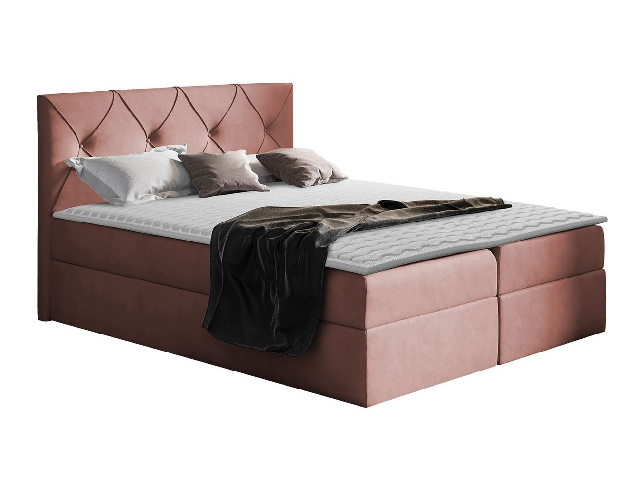 Boxspring postelja Litus (Mono 235)