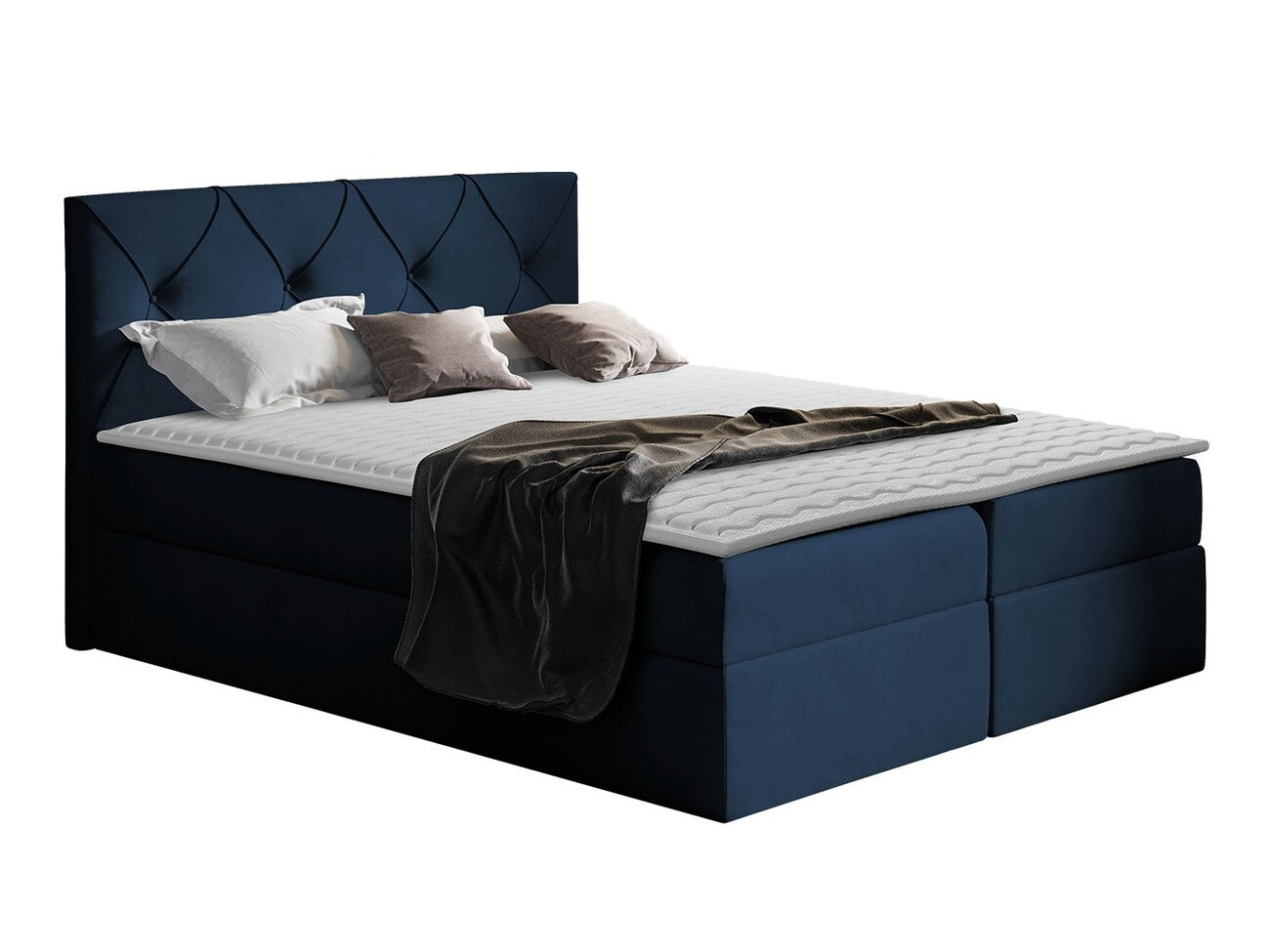 Boxspring postelja Litus (Mono 242)