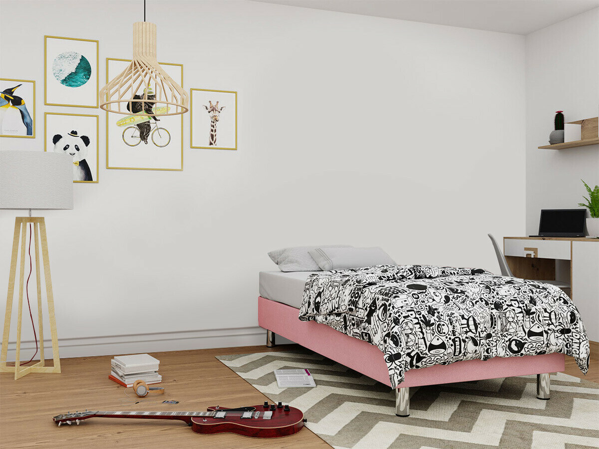 Boxspring postelja Logan 101 (Manila 09)