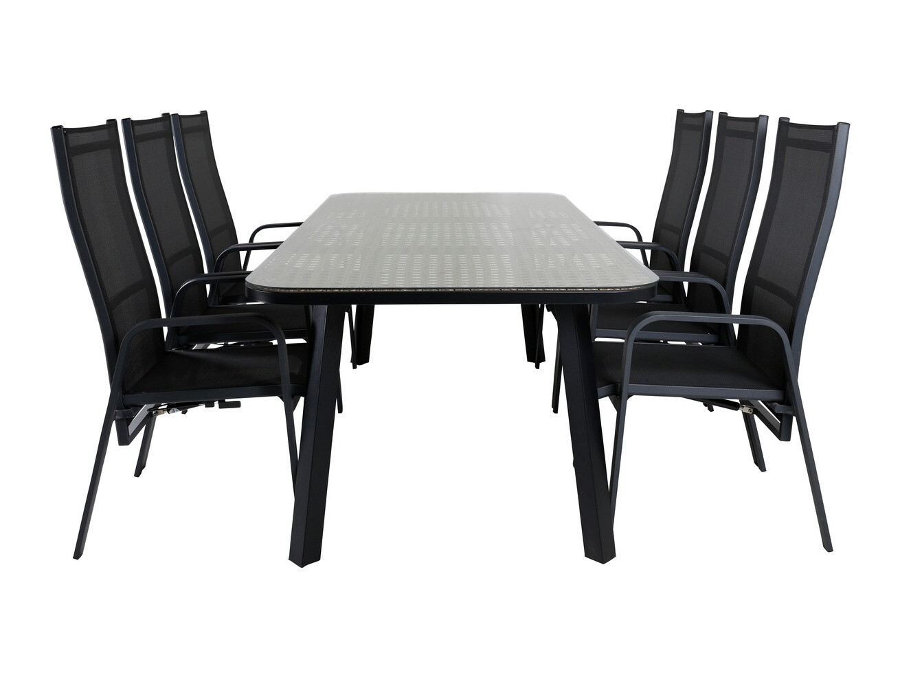 Komplet mize in stolov Dallas 506