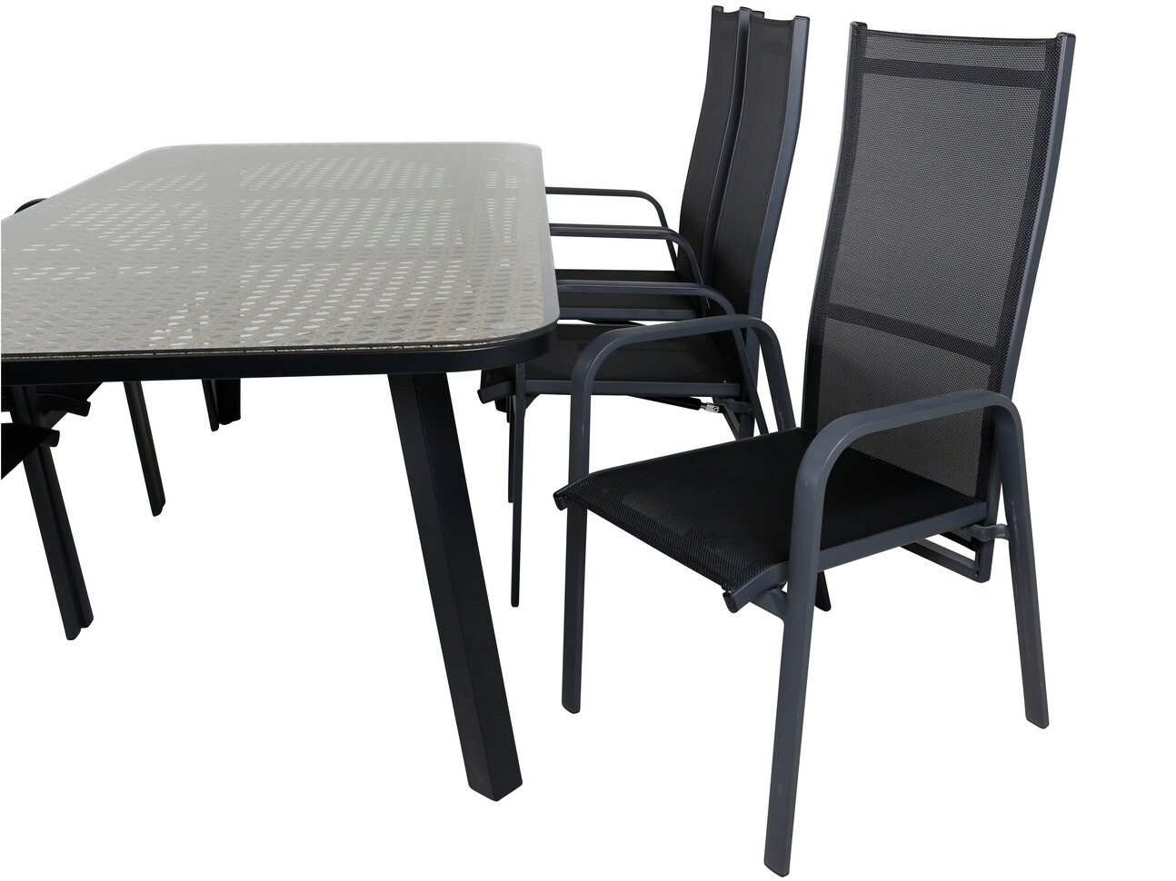 Komplet mize in stolov Dallas 506