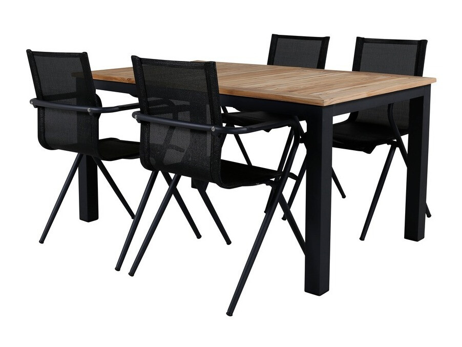 Komplet mize in stolov Dallas 643