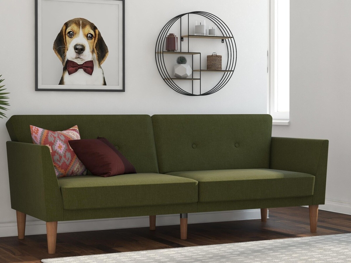 Raztegljiv kavč Novogratz 110 (Zelena)