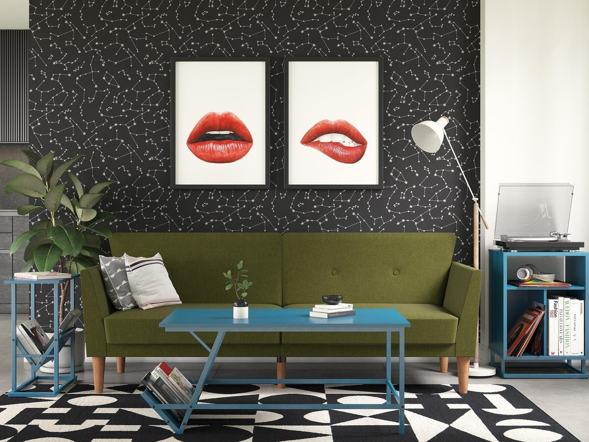 Raztegljiv kavč Novogratz 110 (Zelena)