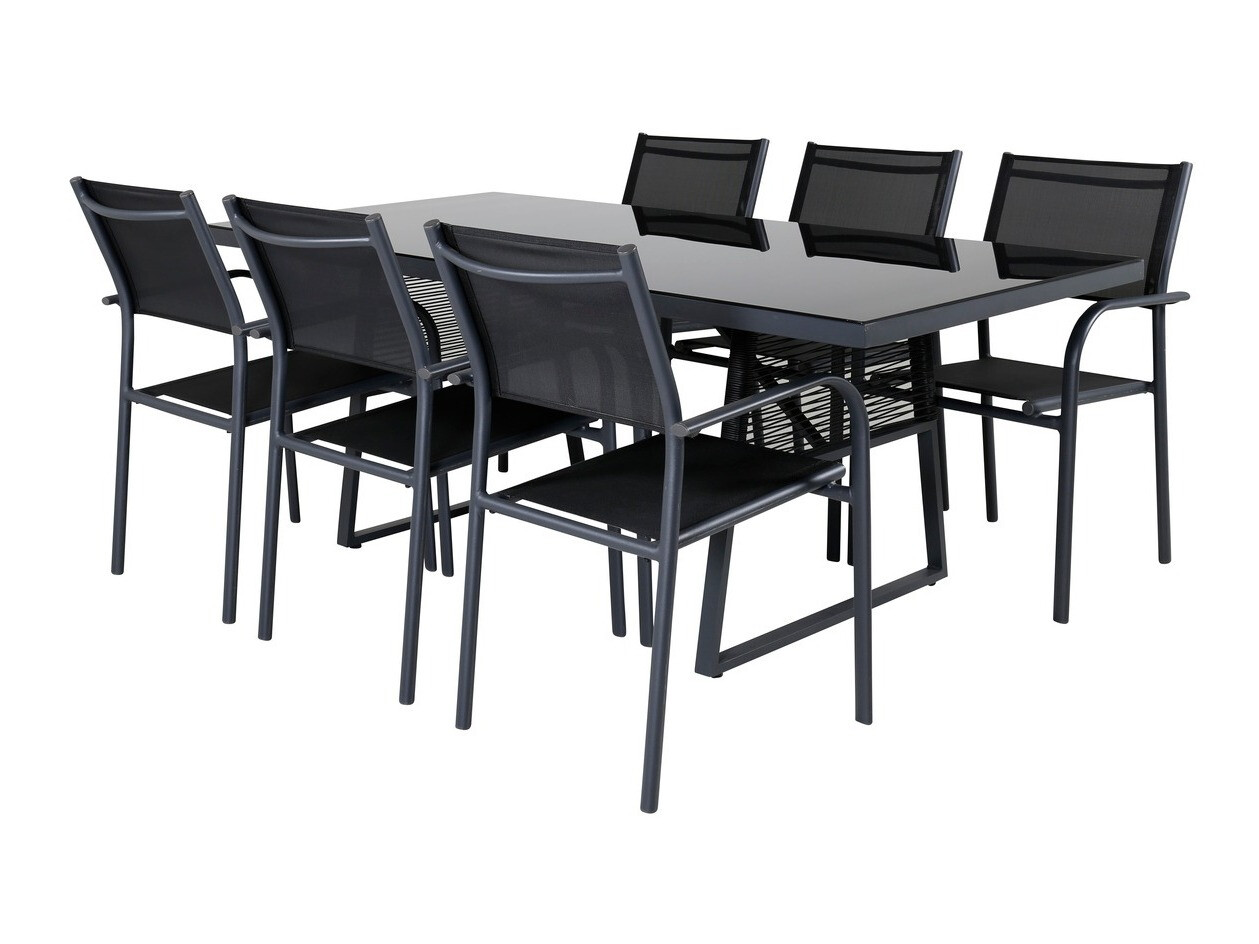 Komplet mize in stolov Dallas 1048