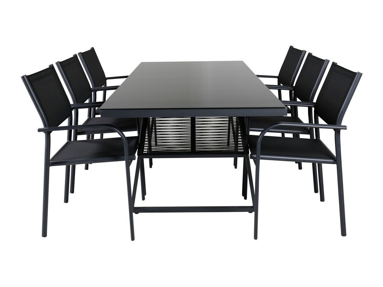 Komplet mize in stolov Dallas 1048