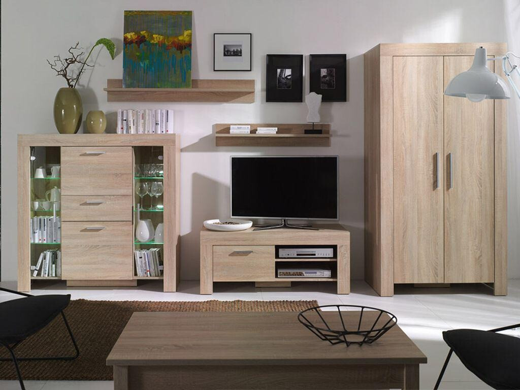 Stenska polica Melfeli 121 (Sonoma hrast)