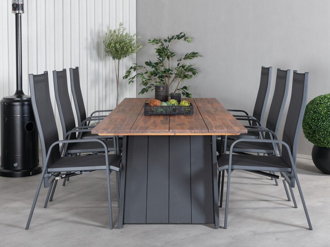 Vrtni stol Dallas 2776 (Črna)