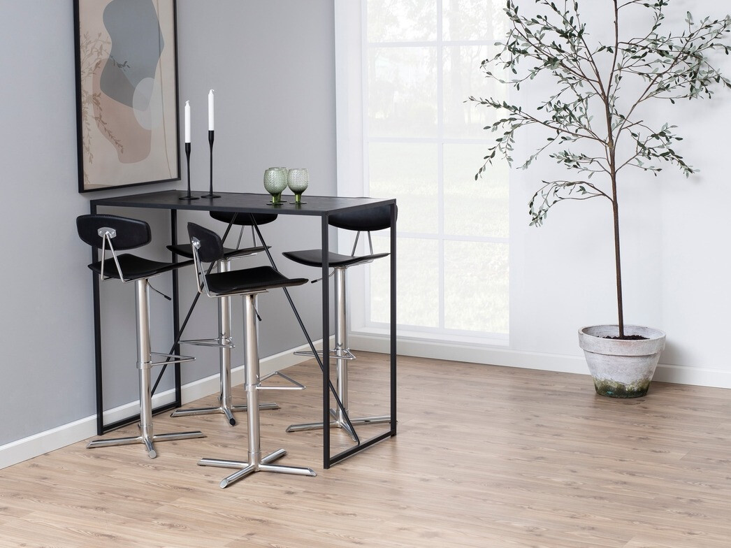 Barska miza Norsica Sevferi 162 (Črna + Temni jasen)