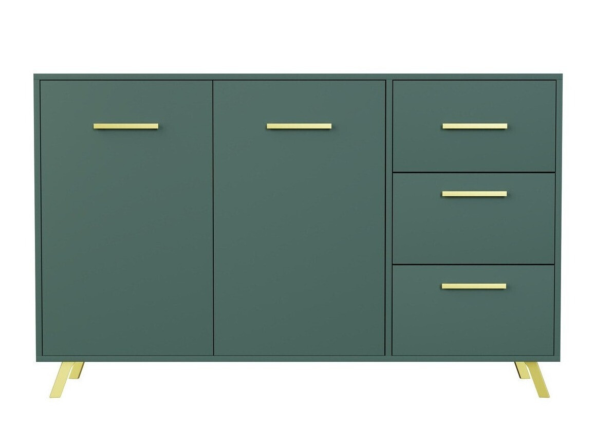 Komoda Dortivu 118 (Zelena + Zlata)