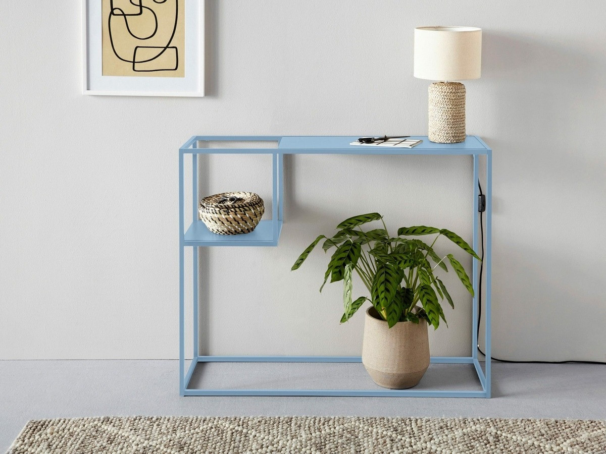 Konzolna miza Denton 336 (Modra)