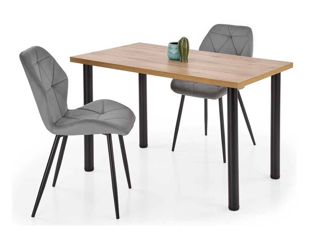 Miza Houston 1061 (Wotan hrast + Črna)