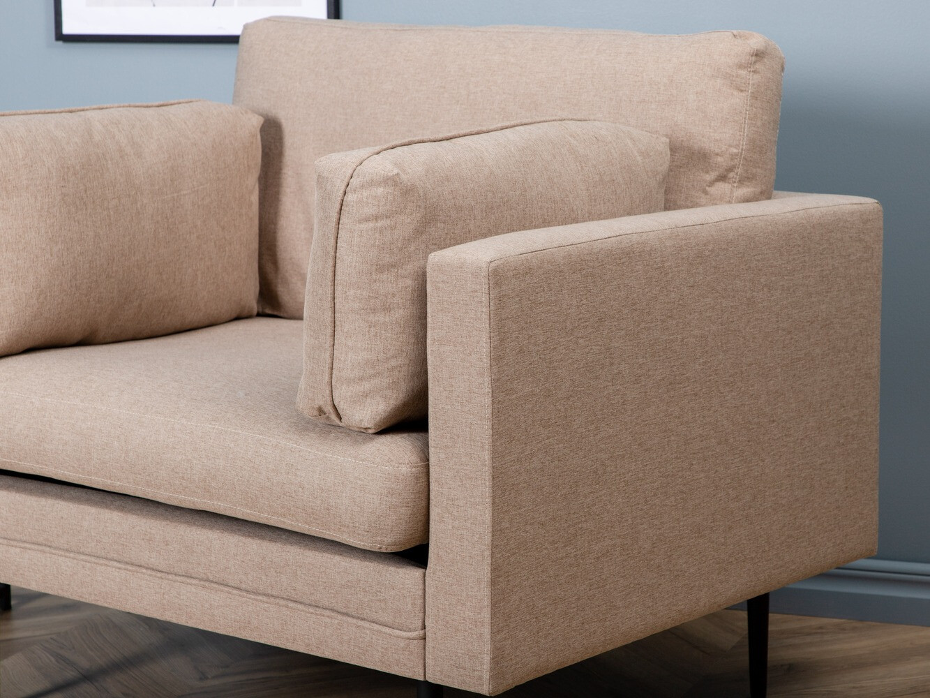 Fotelj Dallas 1704 (Rjava + Črna)