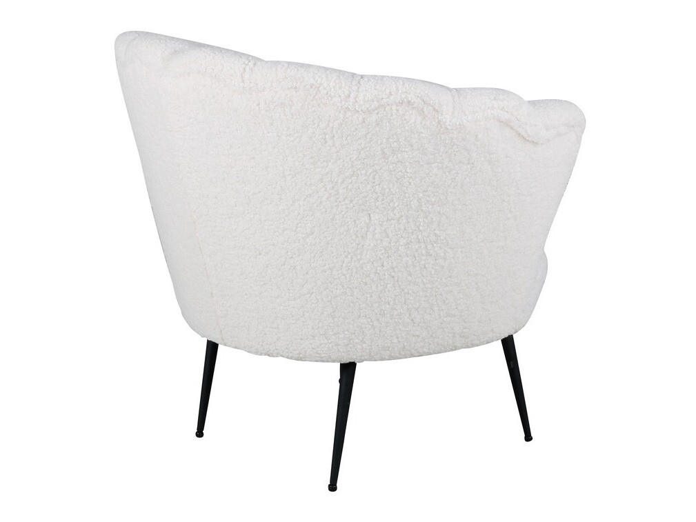 Fotelj Dallas 1705 (Bela + Črna)