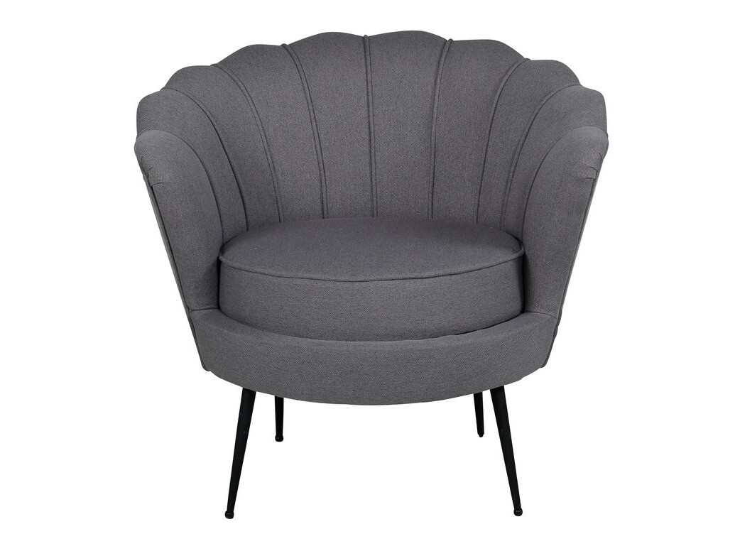 Fotelj Dallas 1705 (Siva + Črna)