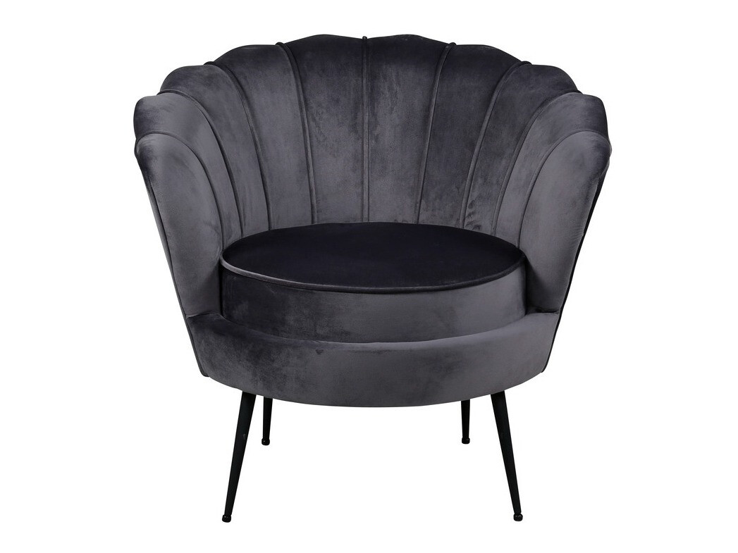 Fotelj Dallas 1705 (Temno siva + Črna)