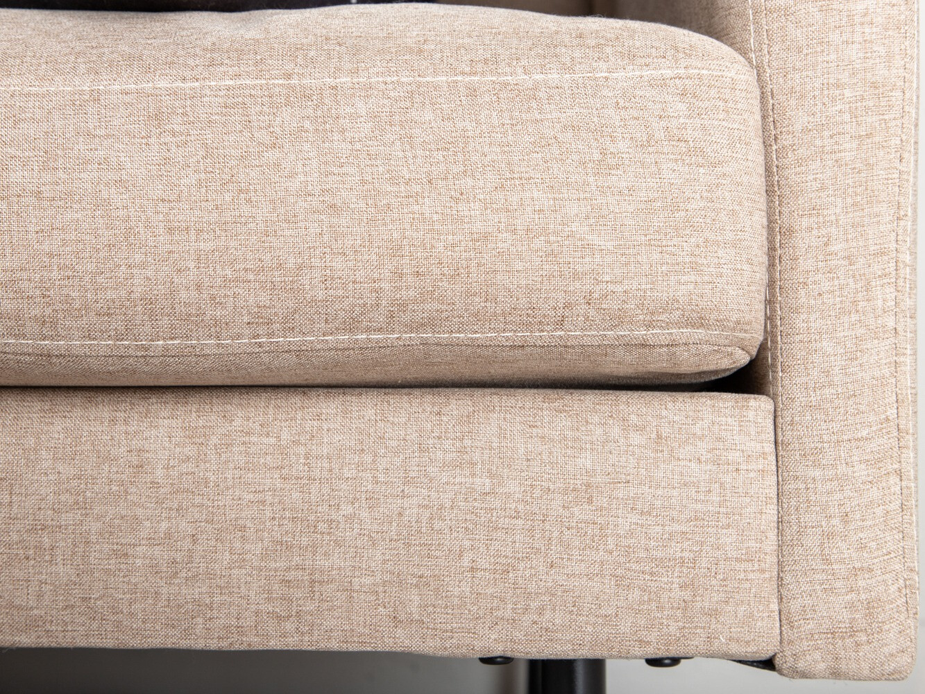 Kavč Fercame 100 (Svetlo rjava + Črna)