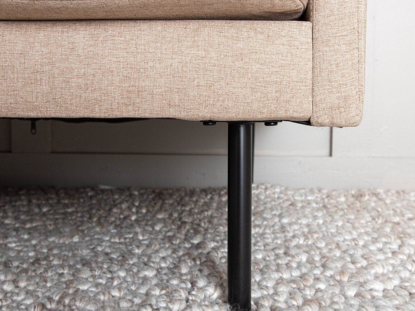 Kavč Fercame 100 (Svetlo rjava + Črna)