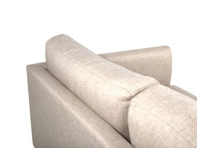 Kavč Fercame 100 (Svetlo rjava + Črna)