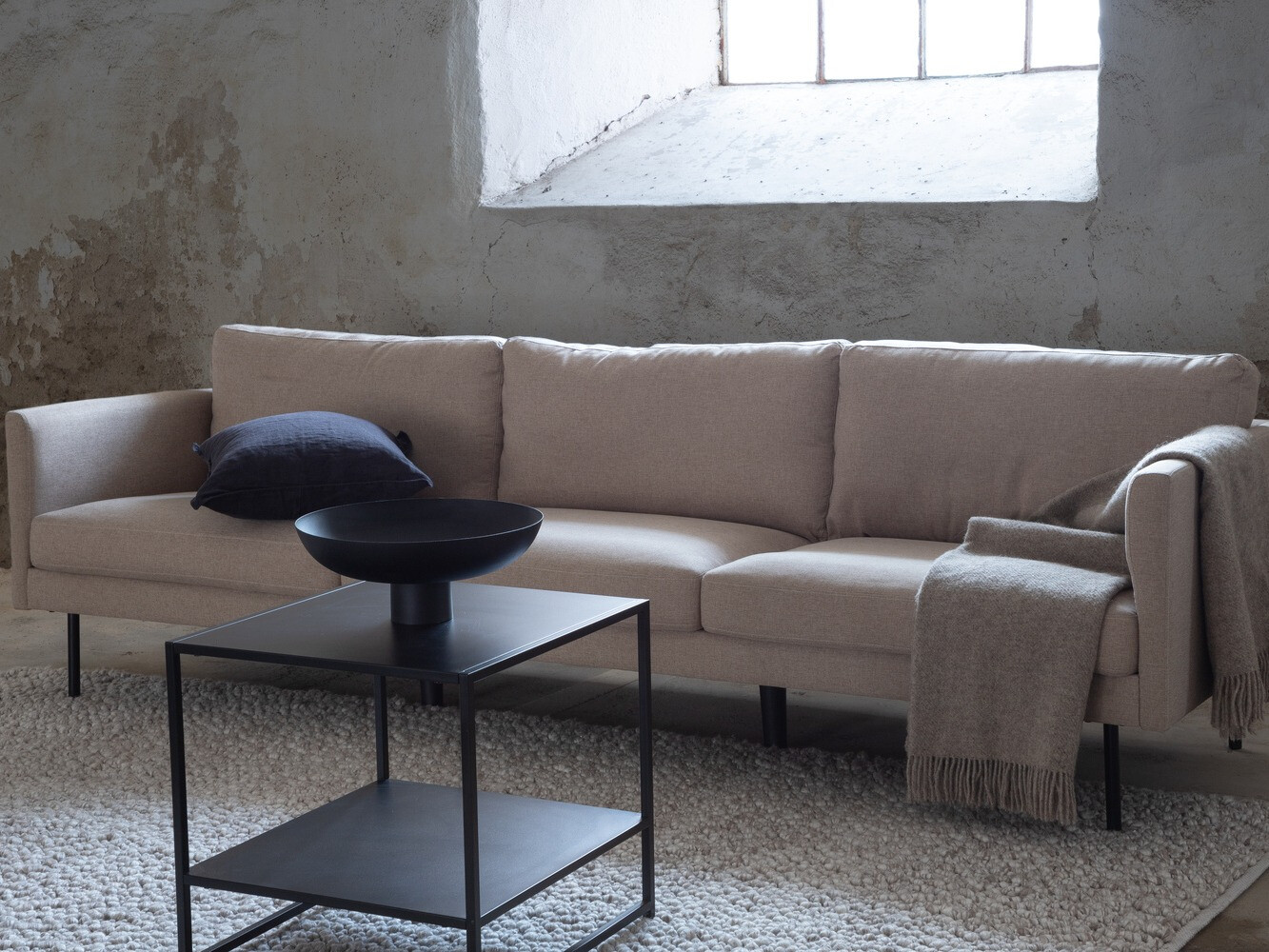 Kavč Fercame 103 (Rjava + Črna)