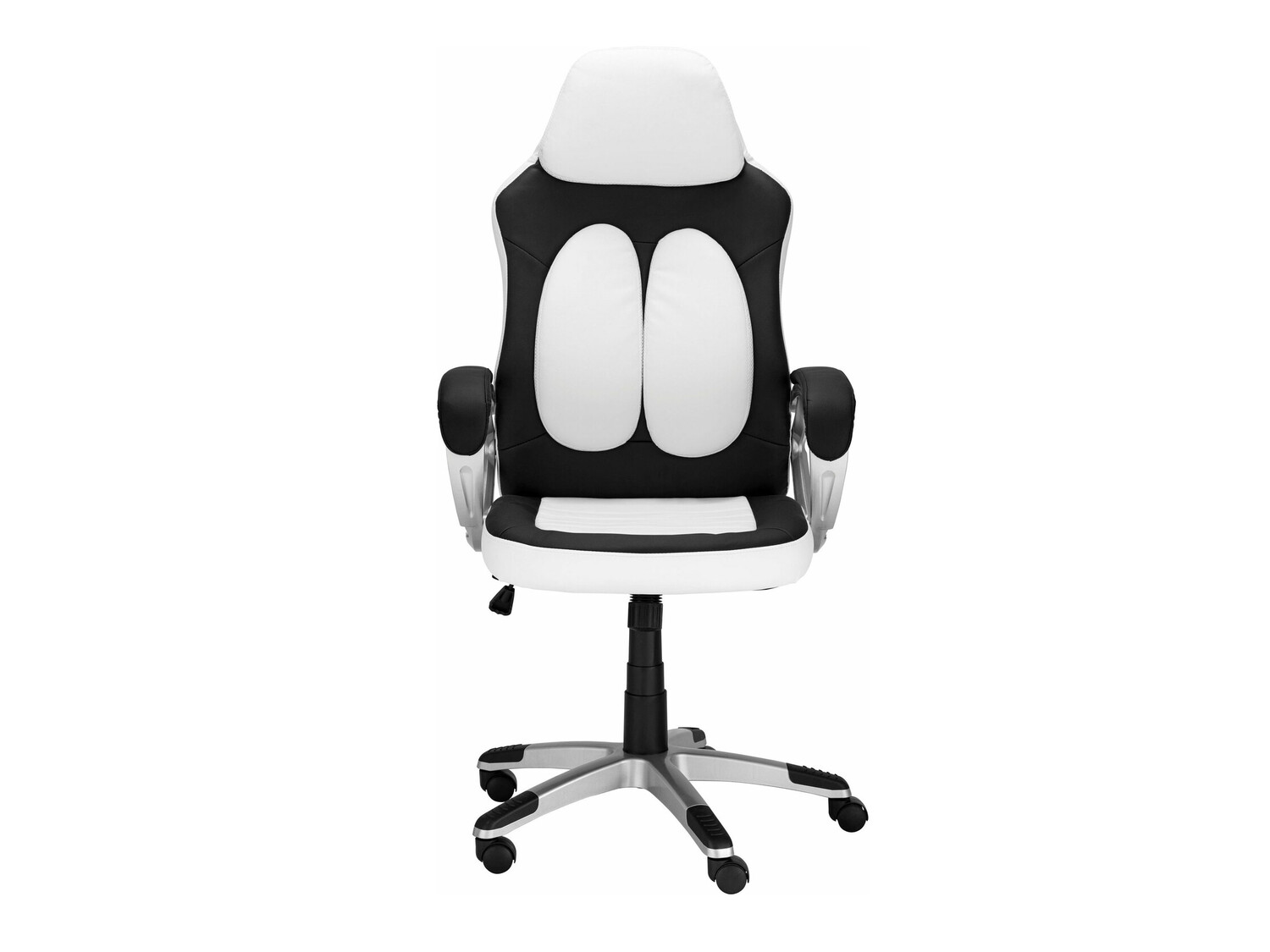 Gaming stol Denton 561 (Bela + Črna)