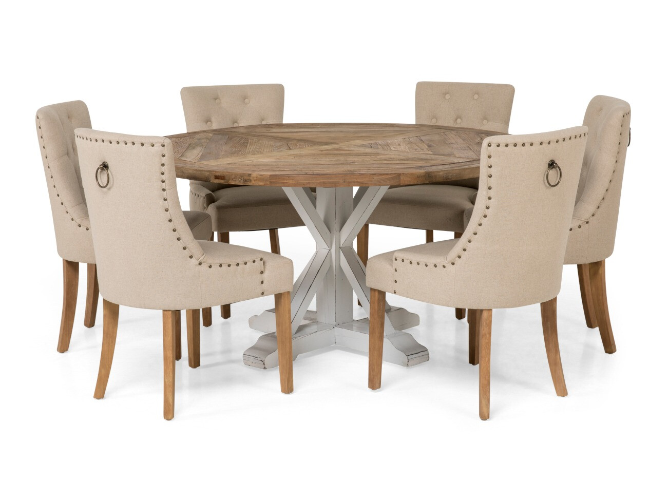 Jedilniški komplet Bloomington 196 (Bež)