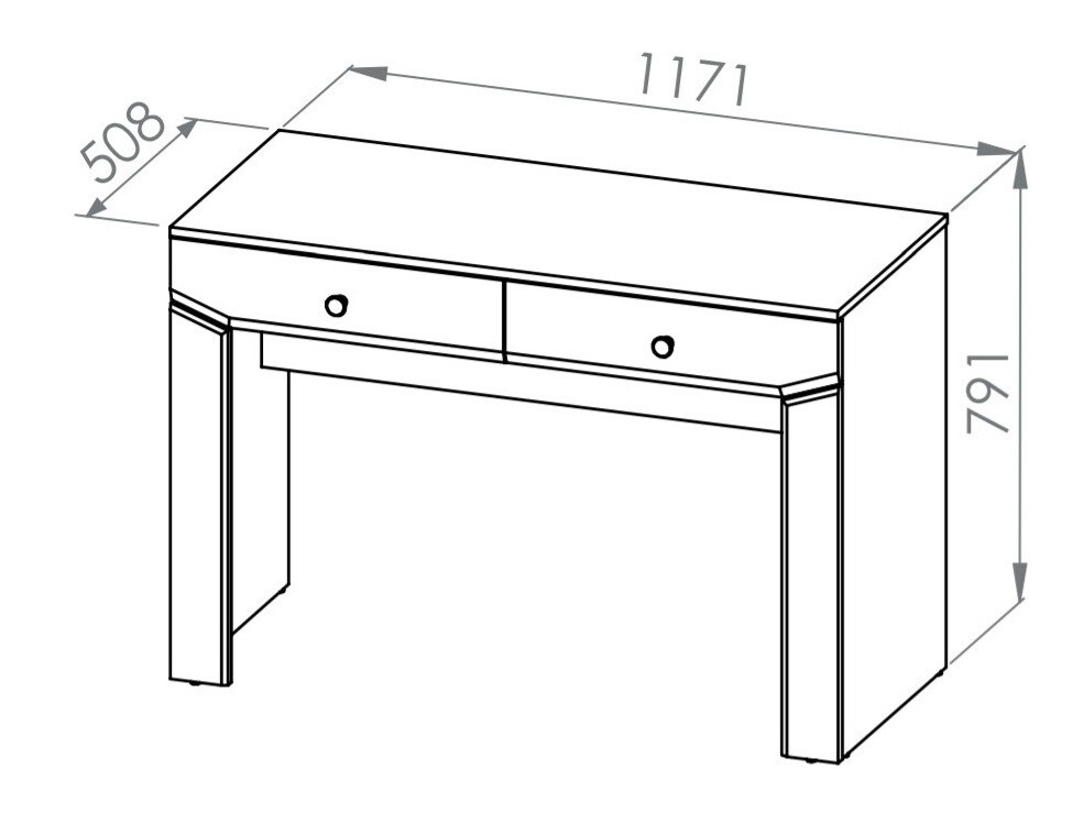 Pisalna miza Mavevare 107