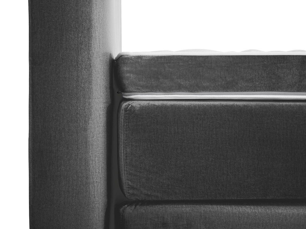 Boxspring postelja Seattle 148 (Monolith 92)