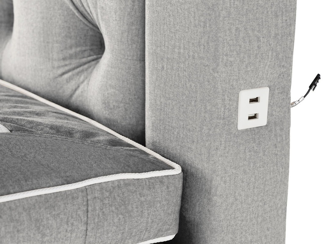 Boxspring postelja Seattle 136 (Monolith 84)