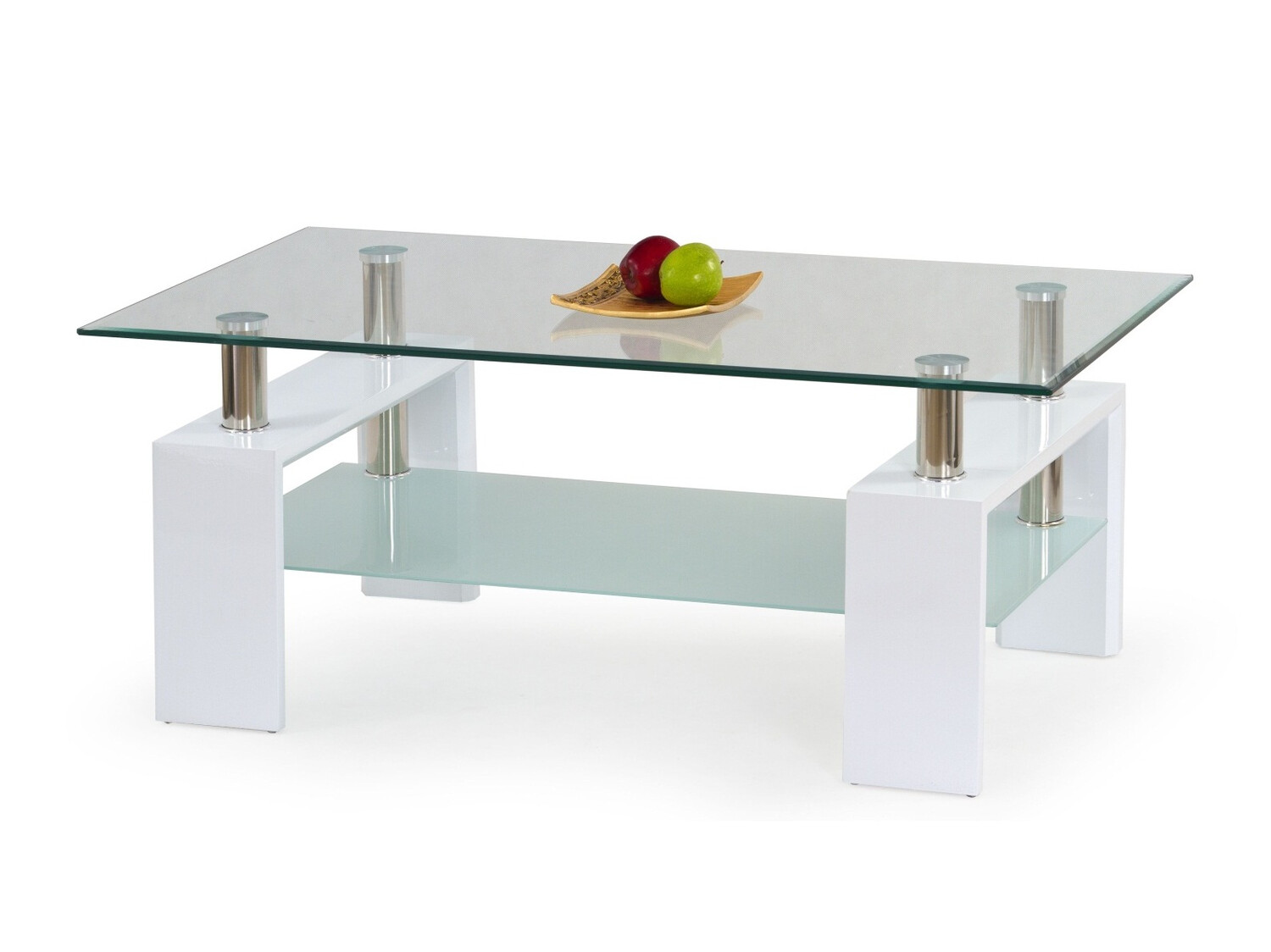 Klubska mizica Houston 571 (Sijaj bela)