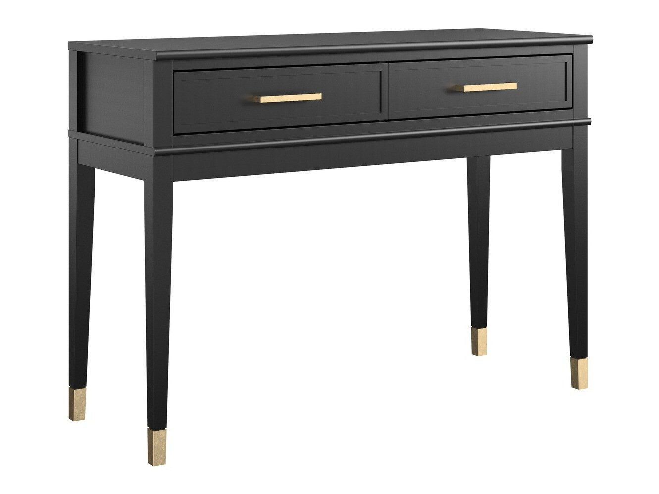 Konzolna miza CosmoLiving by Cosmopolitan Belromu 106 (Črna)