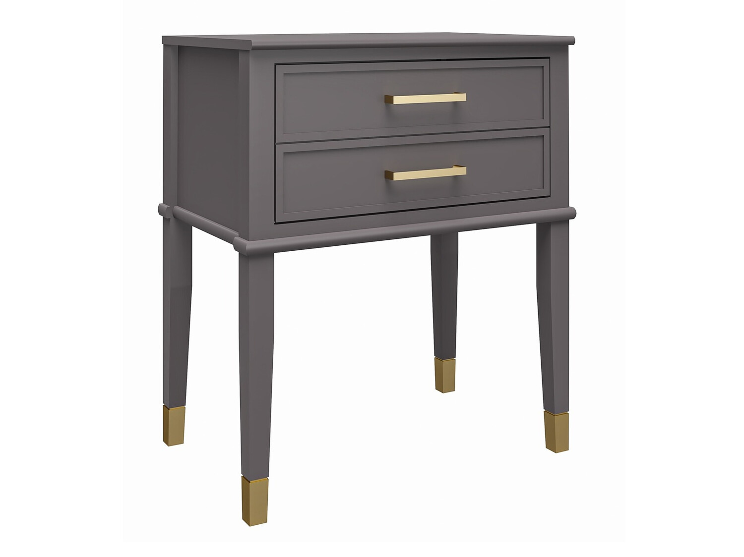 Nočna omarica CosmoLiving by Cosmopolitan Belromu 104 (Grafit)