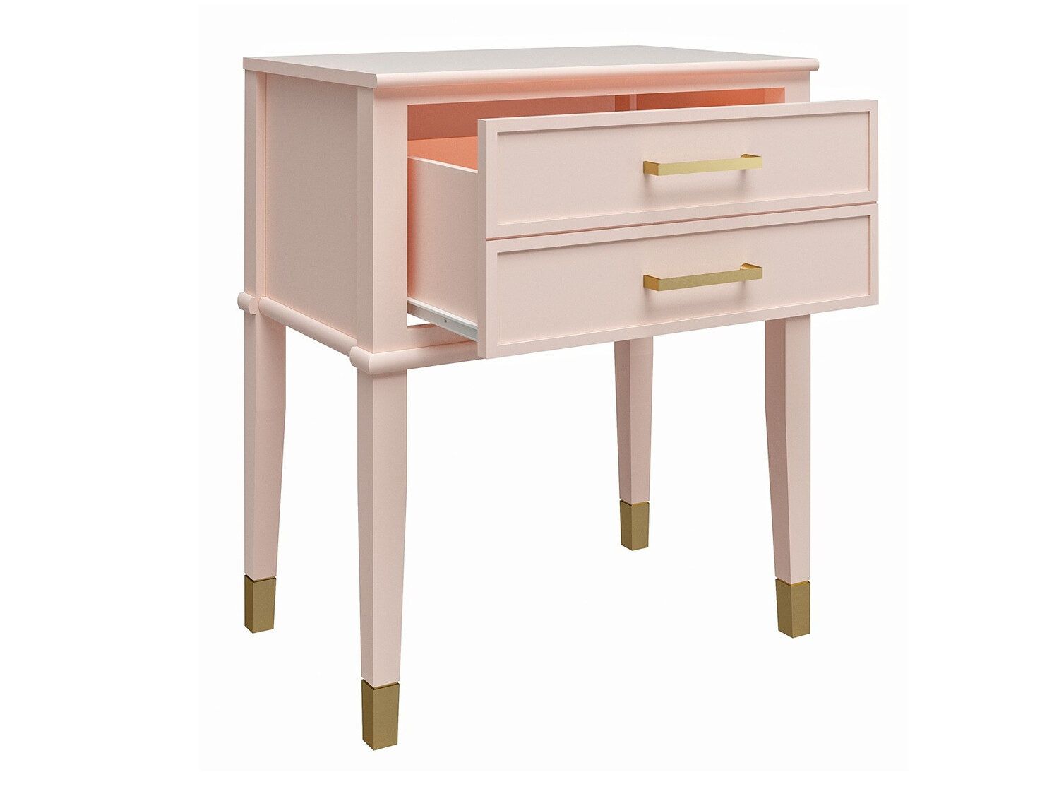 Nočna omarica CosmoLiving by Cosmopolitan Belromu 104 (Roza)