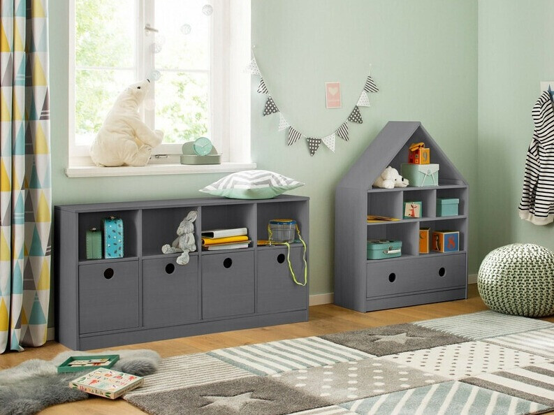 Komoda Ruvfiva 118 (Siva)