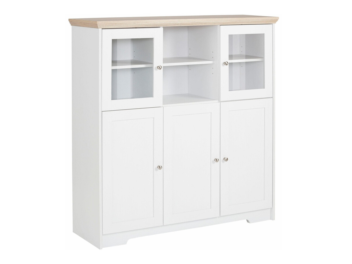 Omarica Odemela 104 (Bela + Lahki hrast)