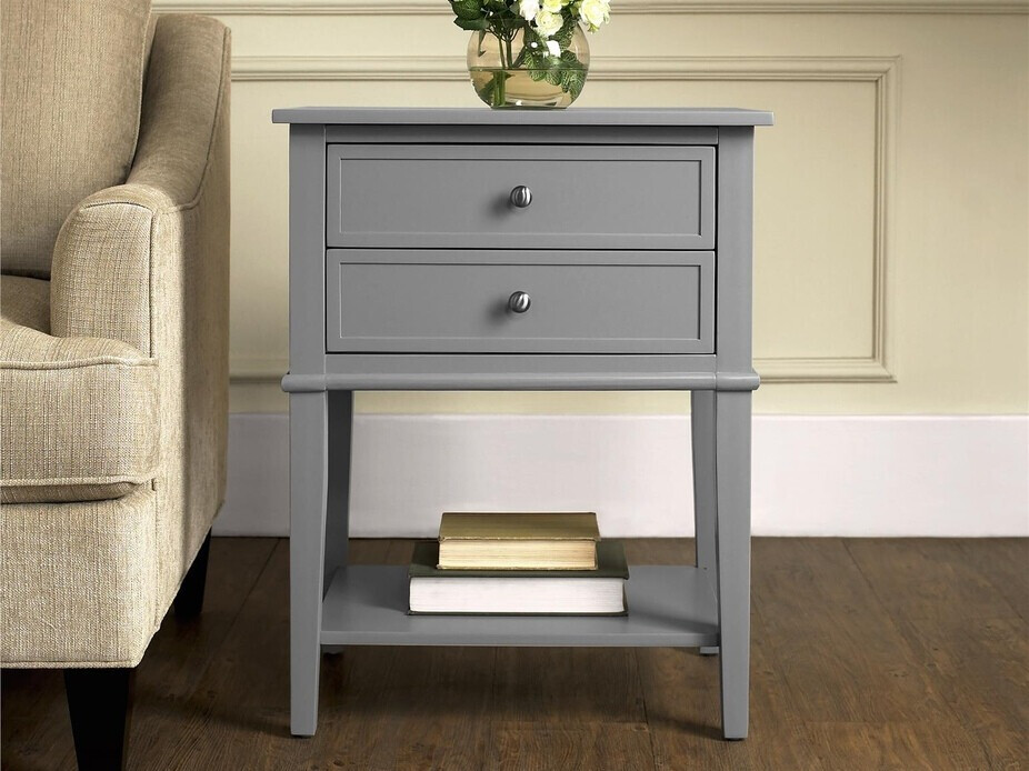 Stranska mizica Sonfivo 103 (Siva)