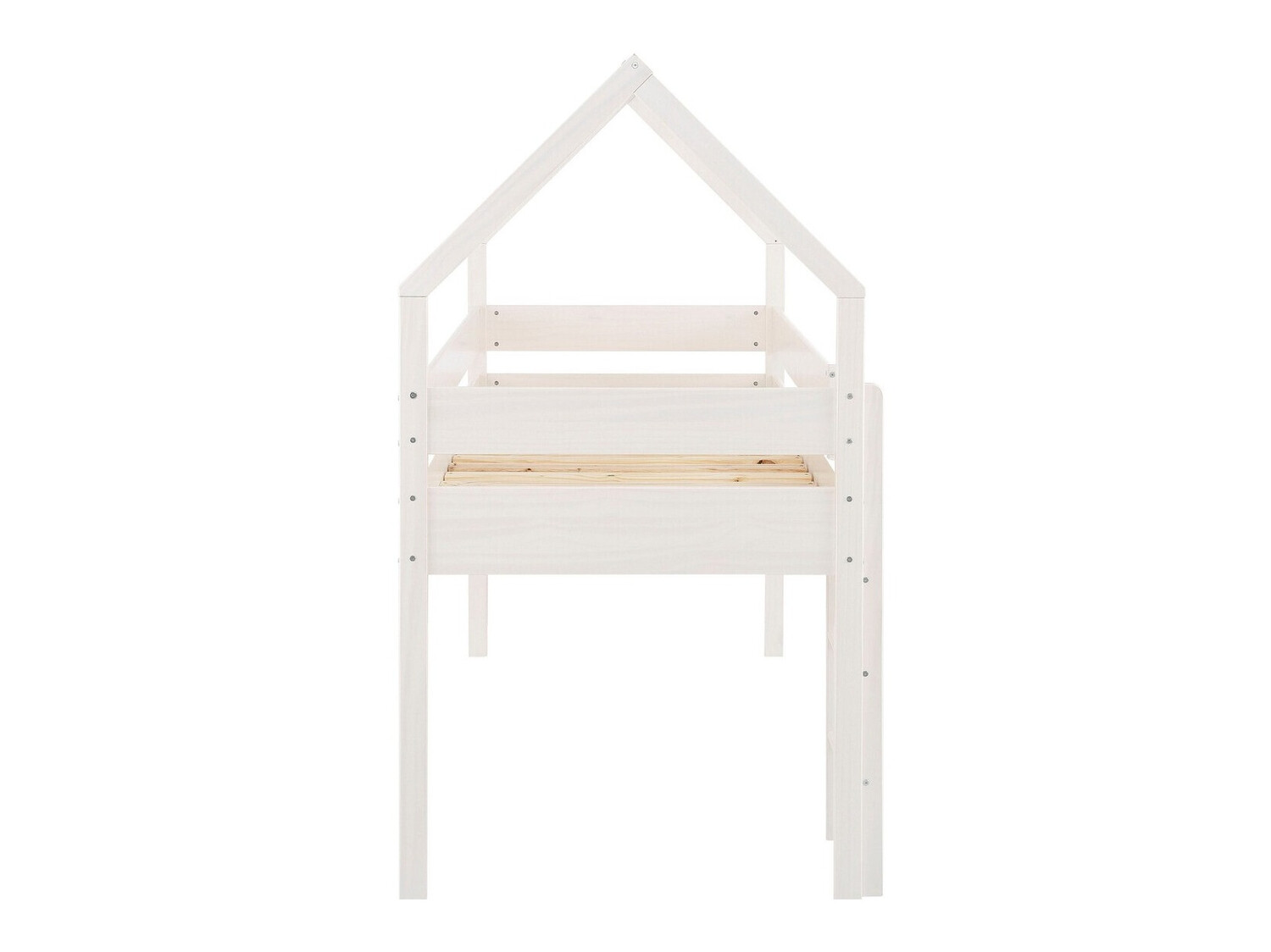 Visoka postelja Ruvfiva 106 (Bela)