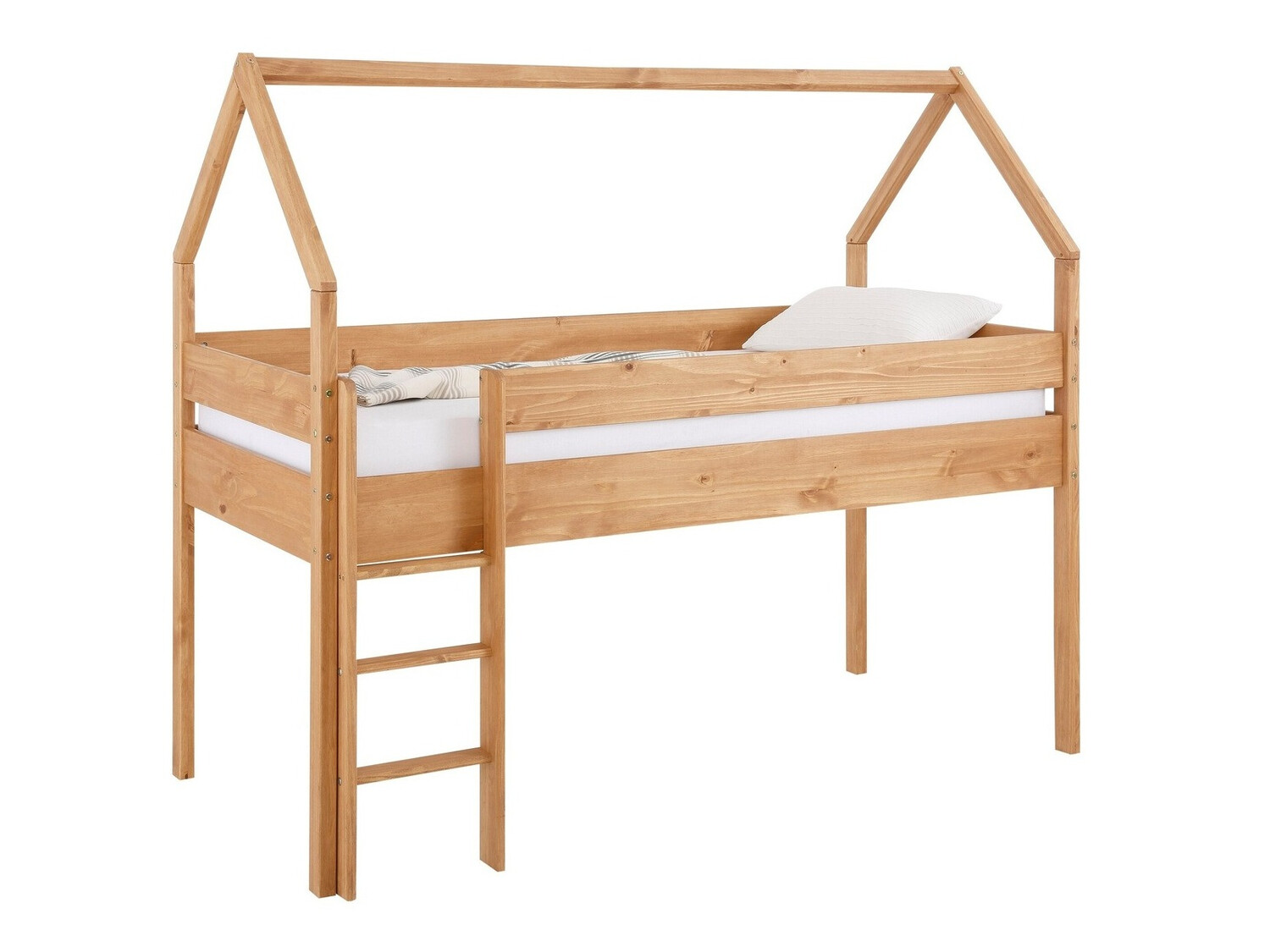 Visoka postelja Ruvfiva 106 (Bor)