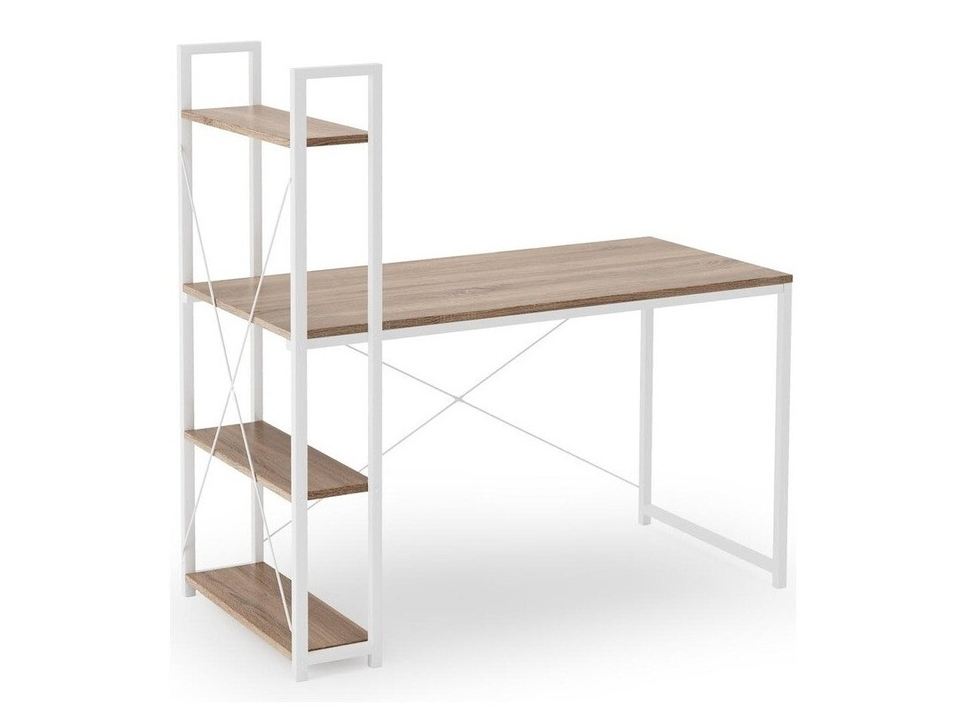 Pisalna miza Houston 1888 (Sonoma hrast + Bela)