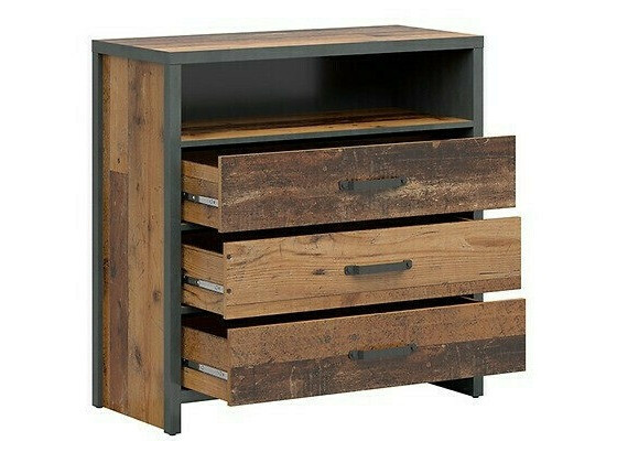 Pohištveni komplet Belsera 113 (Rjava + Matera siva)