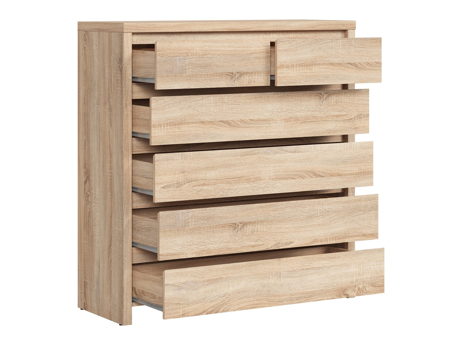 Komoda Nolroma 126 (Sonoma hrast)